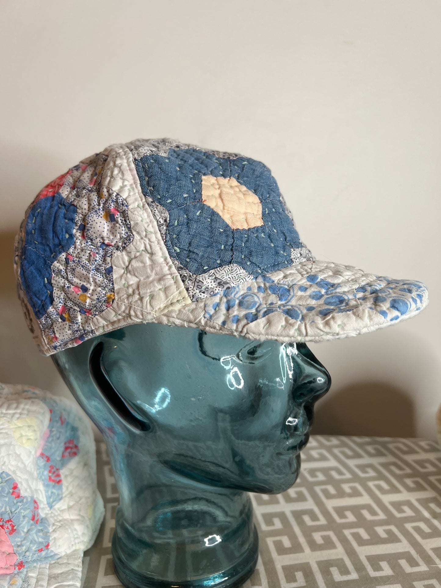Grandmother's Flower Garden Hat E