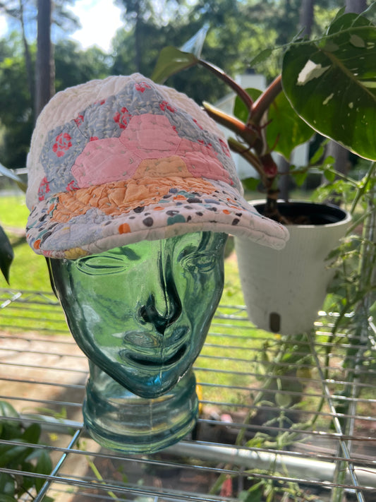 Grandmother's Flower Garden Hat B