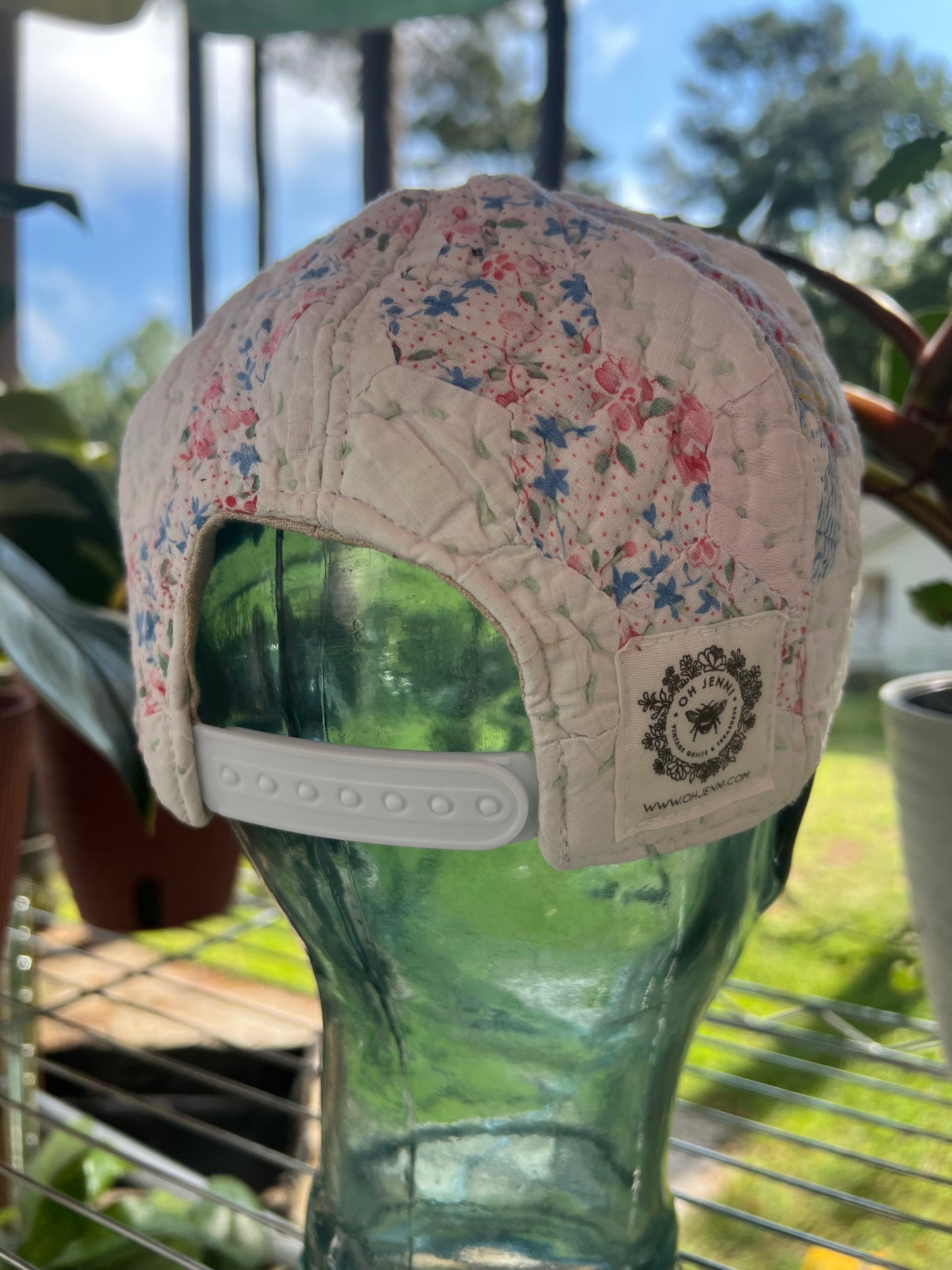 Grandmother's Flower Garden Hat B